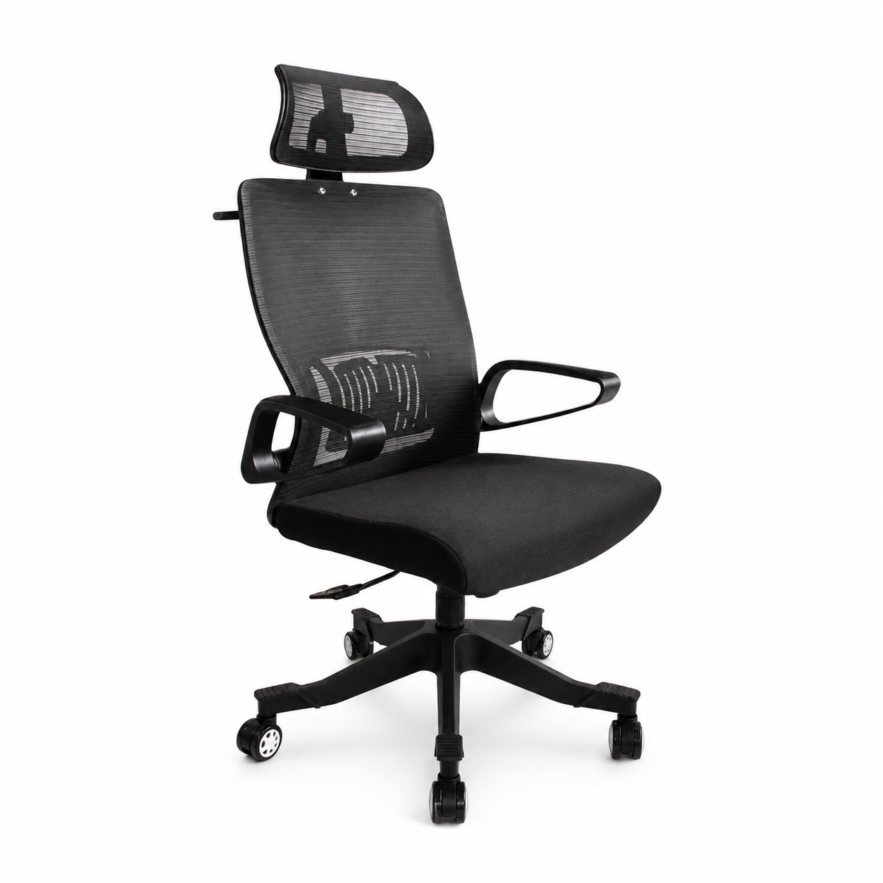 Silla de Oficina CLIO Tiger CLIO-OFBK007 Mesh Black – Respaldo de Malla y Soporte de 120 kg 2