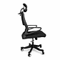 Silla de Oficina CLIO Tiger CLIO-OFBK007 Mesh Black – Respaldo de Malla y Soporte de 120 kg - Miniatura 3