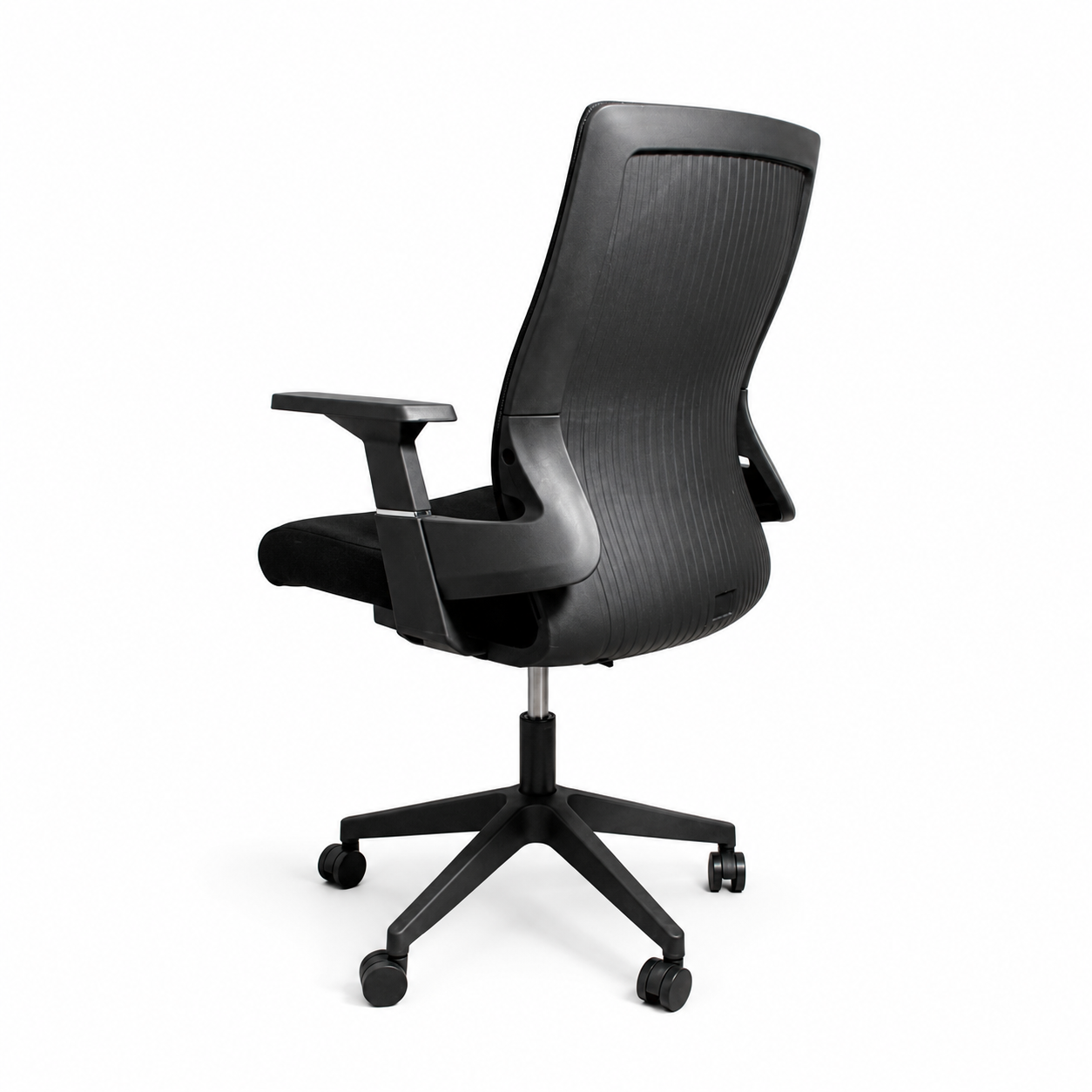 Silla de Oficina Penguin Clio OFBK001 Black – Respaldo de Malla, Altura Ajustable y Soporte de 120 kg 2