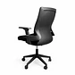 Silla de Oficina Penguin Clio OFBK001 Black – Respaldo de Malla, Altura Ajustable y Soporte de 120 kg - Miniatura 2