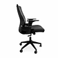 Silla de Oficina Penguin Clio OFBK001 Black – Respaldo de Malla, Altura Ajustable y Soporte de 120 kg - Miniatura 3