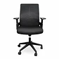 Silla de Oficina Penguin Clio OFBK001 Black – Respaldo de Malla, Altura Ajustable y Soporte de 120 kg - Miniatura 1