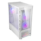 Gabinete Gamer Cougar Duoface RGB White E-ATX – 3 Ventiladores ARGB, Doble Panel Frontal y Vidrio Templado - Miniatura 4