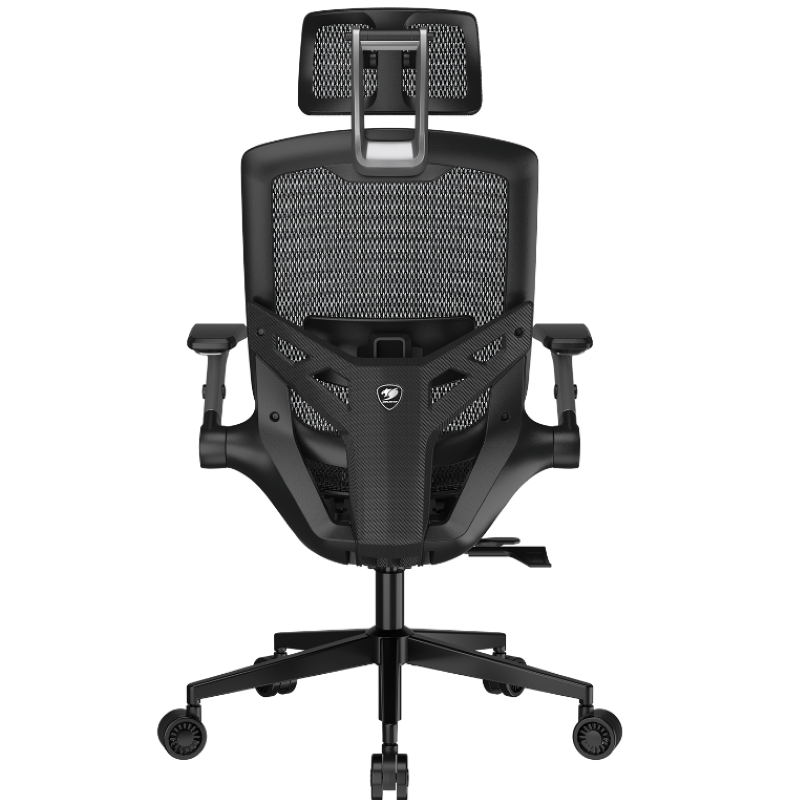 Silla Ergonómica Cougar Speeder One Negro – Malla Transpirable, Soporte Lumbar Ajustable y Reclinación 135° 2