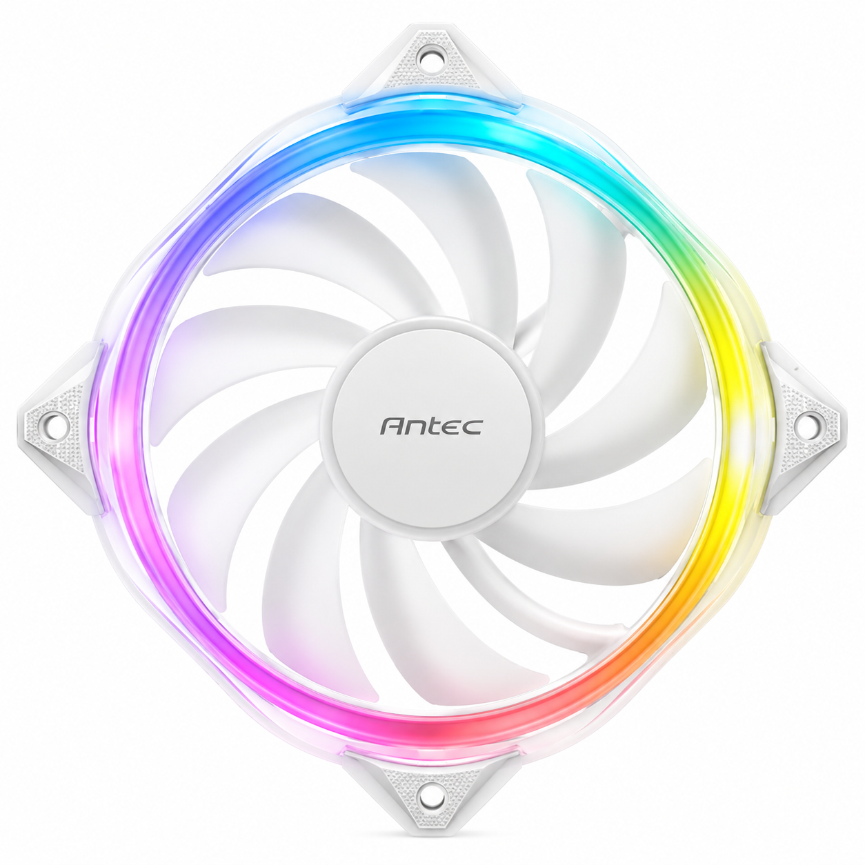 Ventilador Antec Fusion 120 ARGB White PWM 2000 RPM 57.93 CFM 1