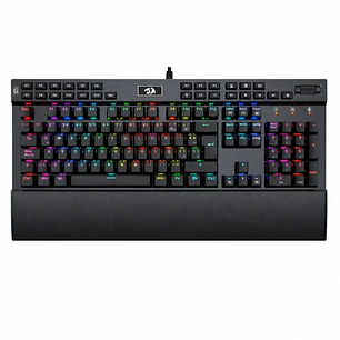 Teclado Mecánico Redragon Yama K550 Español (ES) Switch Purple RGB 12 Macros y Reposamuñecas