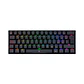 Teclado Mecánico Redragon Dragonborn K630 60% Español Switch Brown Negro - Miniatura 1