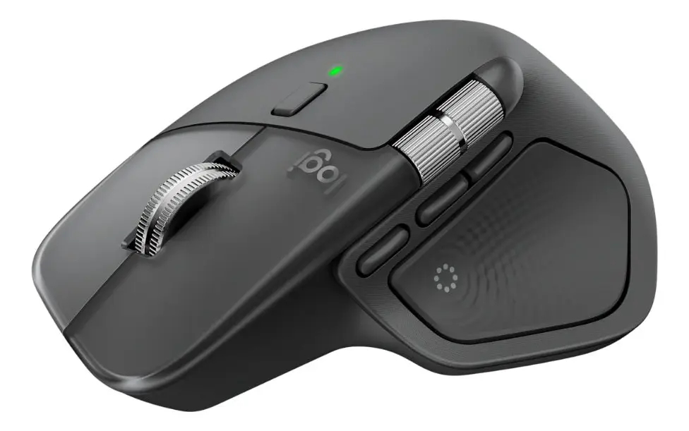 Mouse Inalámbrico Logitech MX Master 4 Bluetooth 8000 DPI MagSpeed Grafito 2