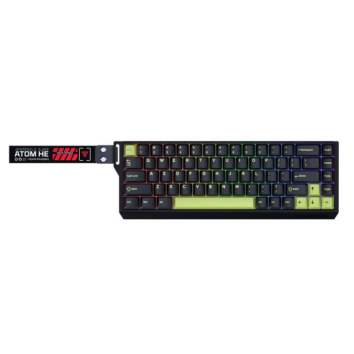 Teclado Magnético Inalámbrico Fantech ATOM HE68 PRO Negro MK922 Mori 65% RGB 8K – Triple Conexión 1