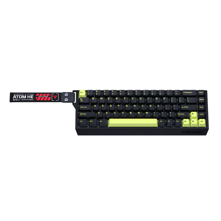 Teclado Magnético Inalámbrico Fantech ATOM HE68 PRO Negro MK922 Mori 65% RGB 8K – Triple Conexión 3