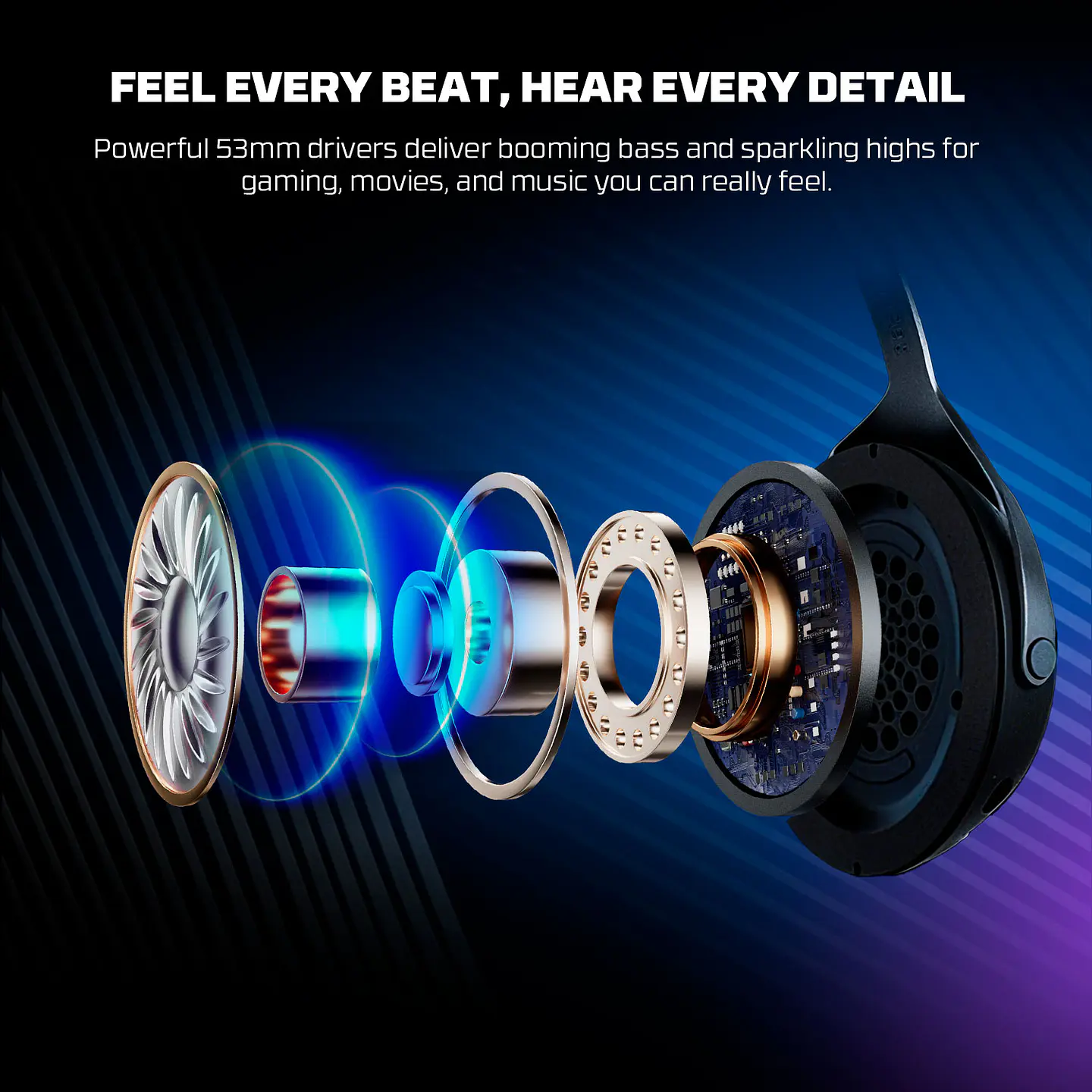 Audífonos Gamer Inalámbricos Fantech ORBITA WHG07 7.1 Negro – Pc, Ps5, Xbox, Switch, Mac- COPIA 4
