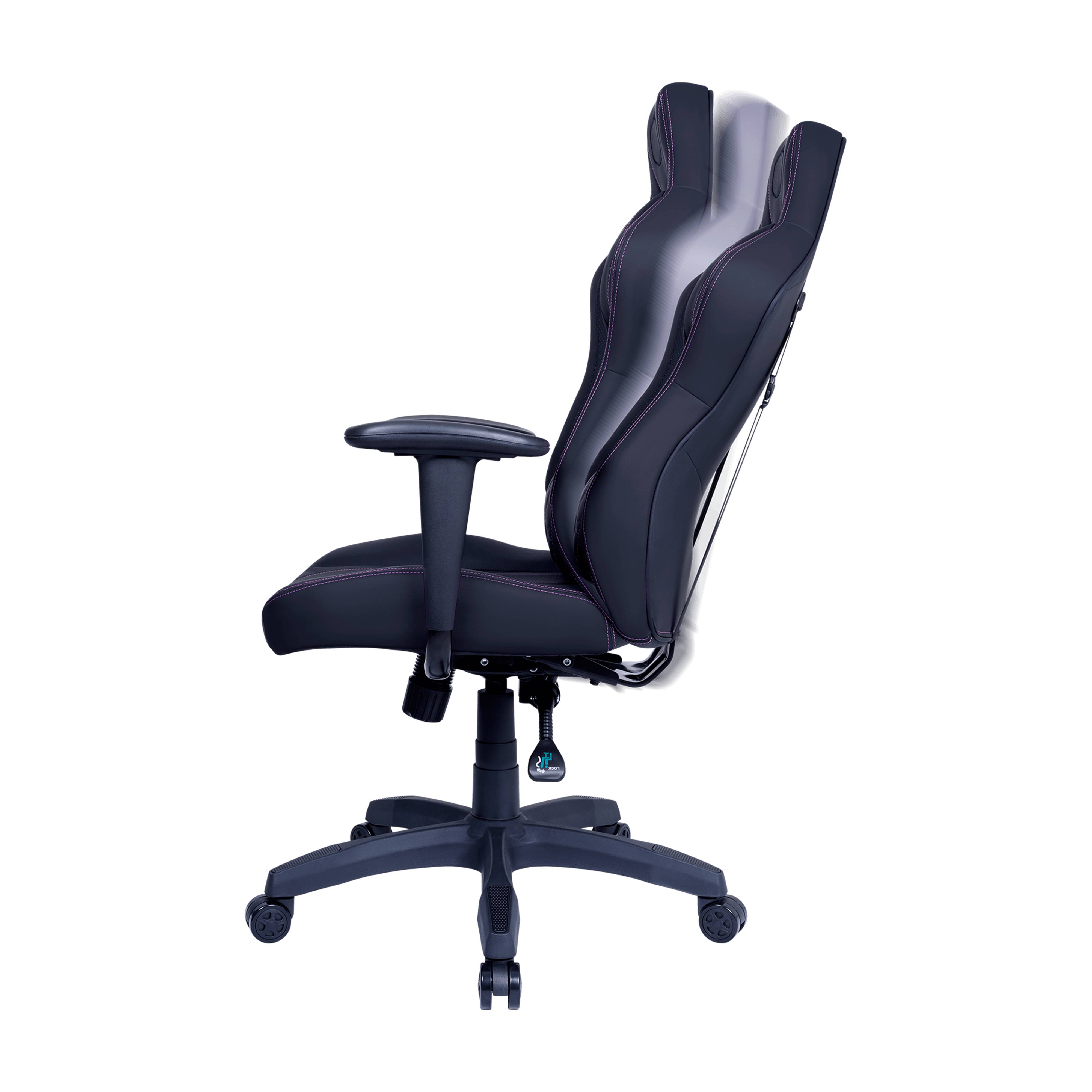 Silla Gamer Cooler Master Caliber E1 Black Ergonómica Reclinable 135° | Hasta 120 kg 3