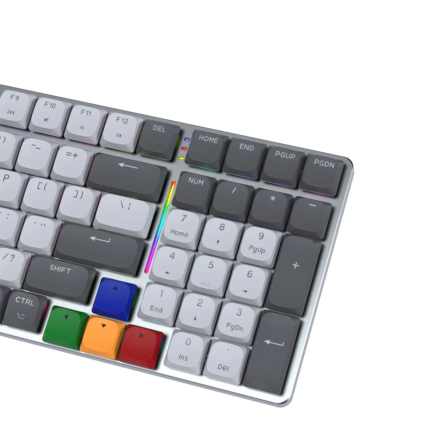 Teclado Mecánico Inalámbrico Fantech MAXFIT AIR99 MK916 95% Low Profile Tri-Mode | Bluetooth, 2.4 GHz y ARGB 4