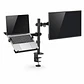 Soporte Articulado 2 en 1 Redragon Twin RDSM66-C024 para Monitor 17”–32” y Notebook 10”–15,6” - Miniatura 1