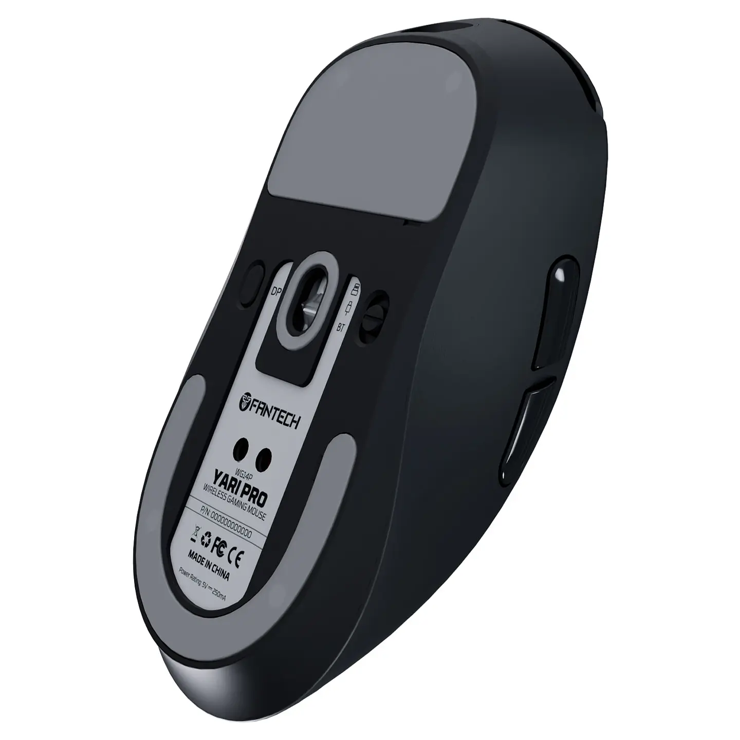 Mouse Gamer Inalámbrico Fantech YARI PRO WG14P Black 42.000 DPI 58 g Tri-Mode | Sensor PixArt PAW3950, 8K y Smart RGB Dock 4
