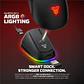 Mouse Gamer Inalámbrico Fantech KANATA WG9RD Negro 12.000 DPI Tri-Mode Bluetooth 5.4, 1.000 Hz y Smart RGB Dock - Miniatura 7