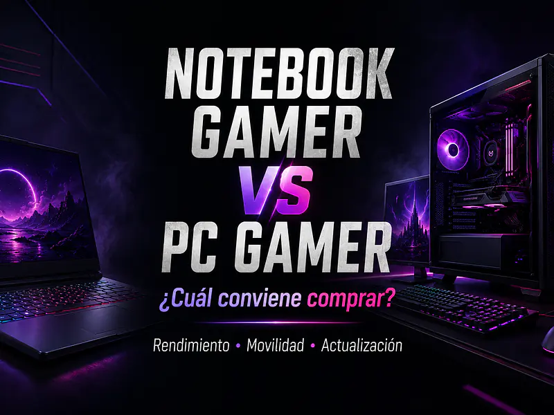 Notebook Gamer vs PC Gamer: ¿Cuál Conviene Comprar?