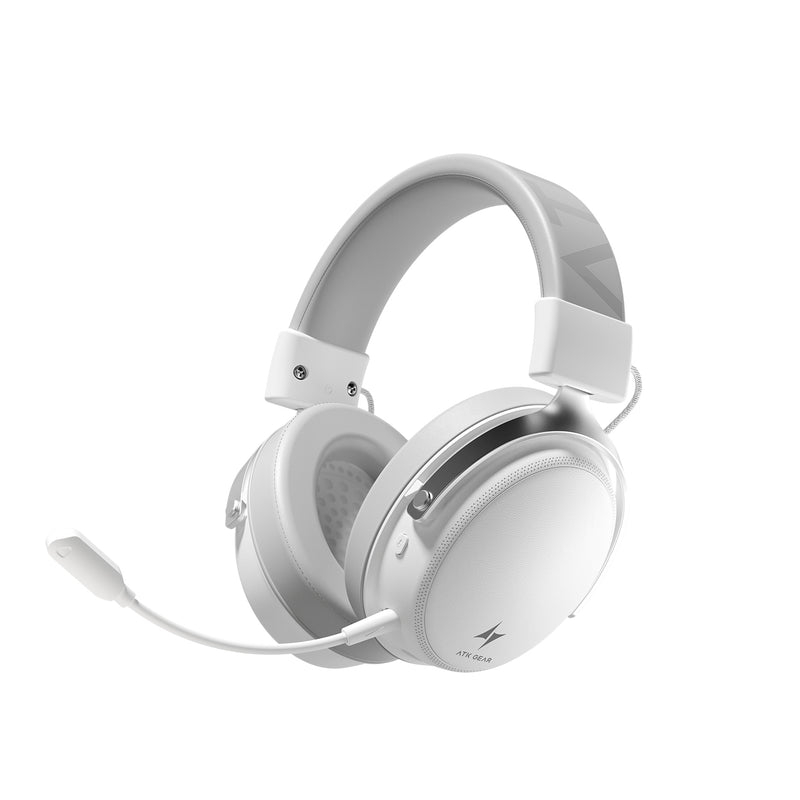 Audífonos Gamer Inalámbricos ATK Neptune N9 Pro White Quad-Mode 53 mm Baja Latencia 1