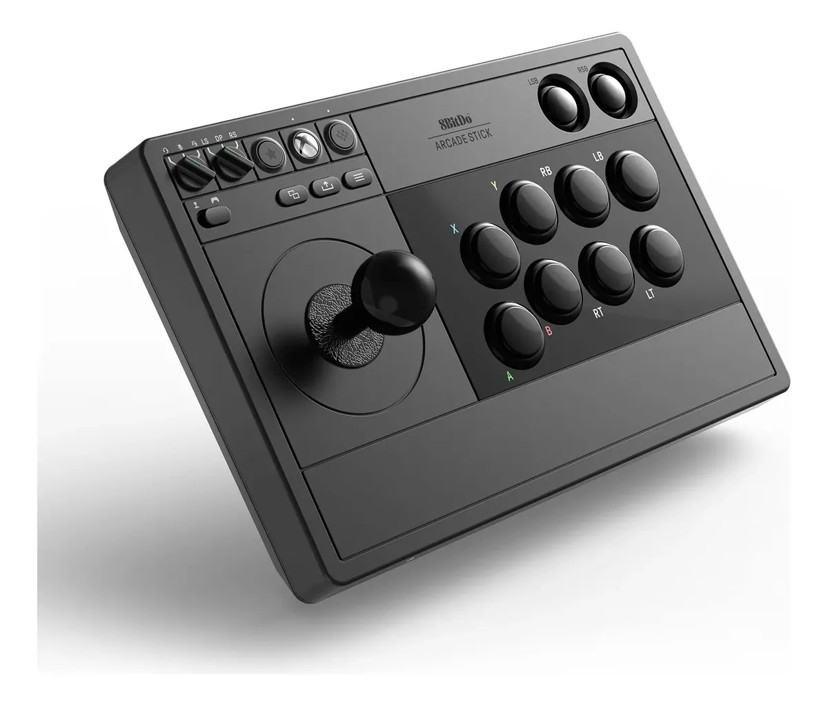 Arcade Stick 8BitDo para Xbox Black Hall Effect Inalámbrico USB-C para Xbox Series X|S, Xbox One y PC 6