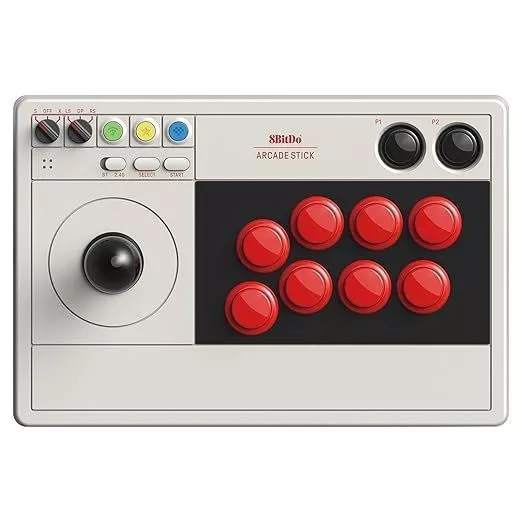 Arcade Stick 8BitDo Standard Version Tri-Mode Bluetooth 2.4 GHz USB-C para Nintendo Switch y PC 1