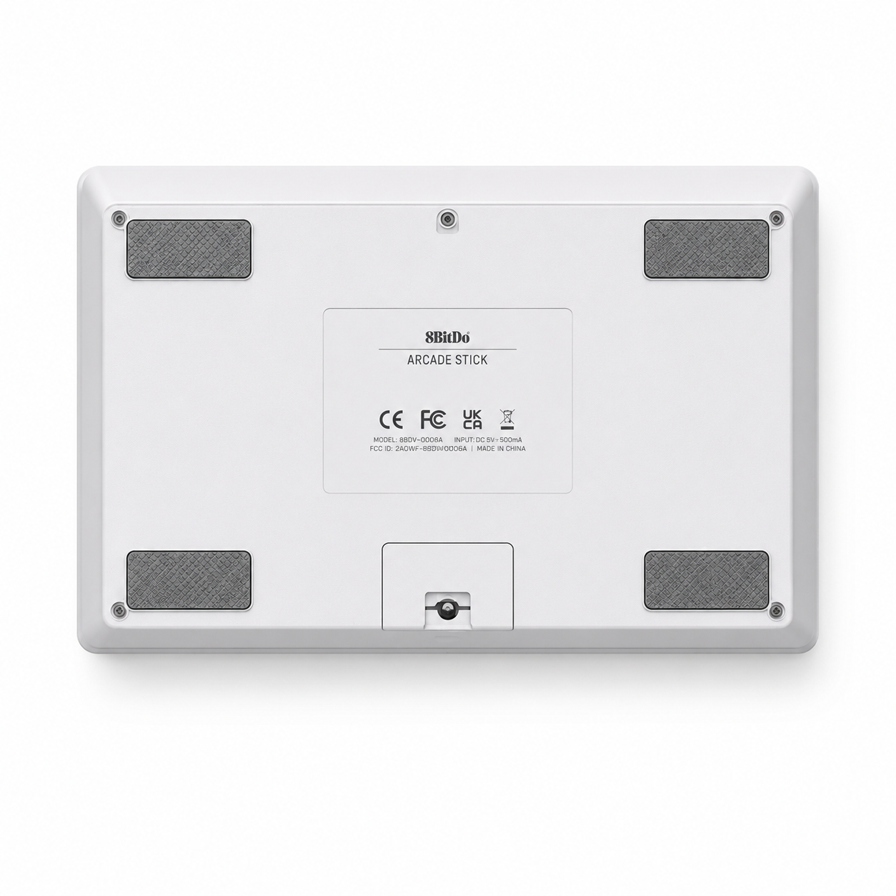 Arcade Stick inalámbrica 8BitDo para Xbox White Inalámbrico 2.4 GHz USB-C para Xbox Series X|S, Xbox One y PC 6