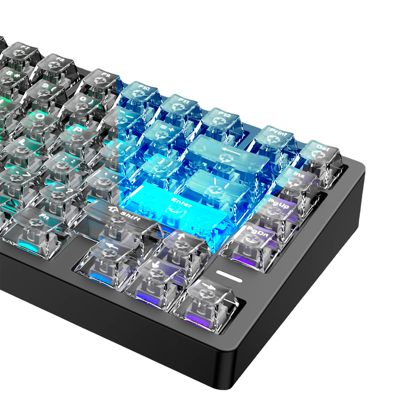 Teclado Magnético IROK Mars75 Pro 75% Hall Effect 8000Hz RT 0.001mm ARGB negro 2