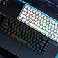 Teclado gamer Inalámbrico magnético irok mars68 wireless Black - Miniatura 3