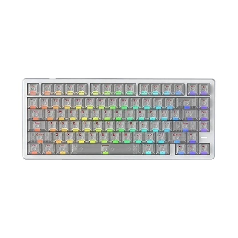 Teclado Magnético IROK Mars75 Pro 75% Hall Effect 8000Hz RT 0.001mm ARGB Blanco 1
