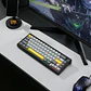 Teclado Mecánico AJAZZ AK650 Black/Grey/Yellow 65% Dream Weaving Switch Tri-Mode RGB - Miniatura 2