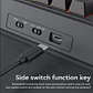 Teclado Mecánico AJAZZ AK980 V2 98% Inglés (US) Maillard Switch Tri-Mode RGB Black/Grey/Yellow - Miniatura 3