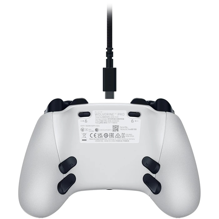 Control Inalámbrico Razer Wolverine V3 Pro White para Xbox Series X|S, Xbox One y PC – Hall Effect, HyperSpeed  3