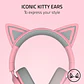 Audífonos Gamer Razer Kraken Kitty V3 X Quartz 7.1 RGB 3.5mm para PC, PS5, Xbox y Switch - Miniatura 7