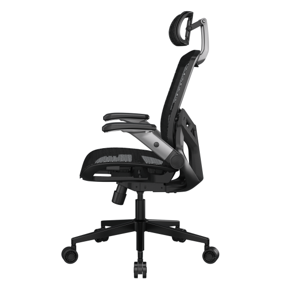 Silla Ergonómica Cougar Speeder One Negro – Malla Transpirable, Soporte Lumbar Ajustable y Reclinación 135° 3