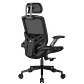 Silla Ergonómica Cougar Speeder One Negro – Malla Transpirable, Soporte Lumbar Ajustable y Reclinación 135° - Miniatura 5