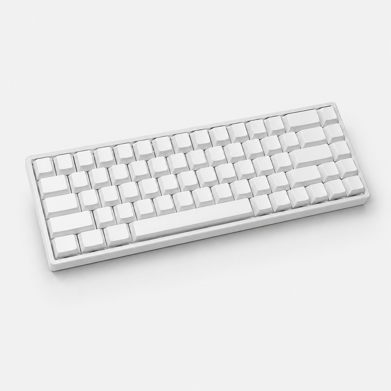 Teclado gamer Inalámbrico magnético irok mars68 wireless white 4