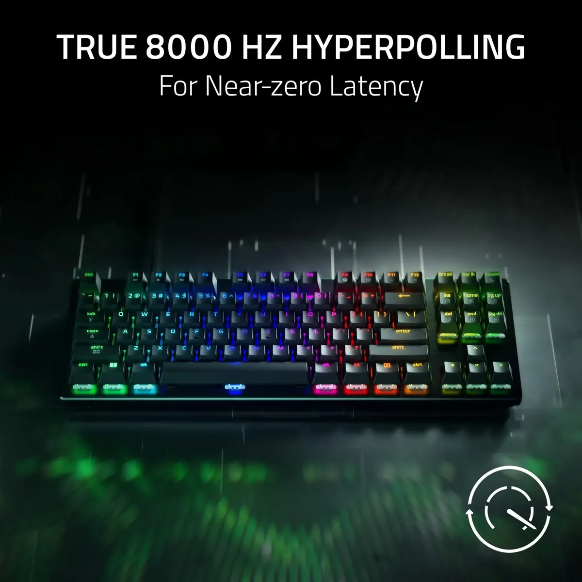 Teclado Razer Huntsman V3 HE Magnetico 8KHz TKL // ingles  3