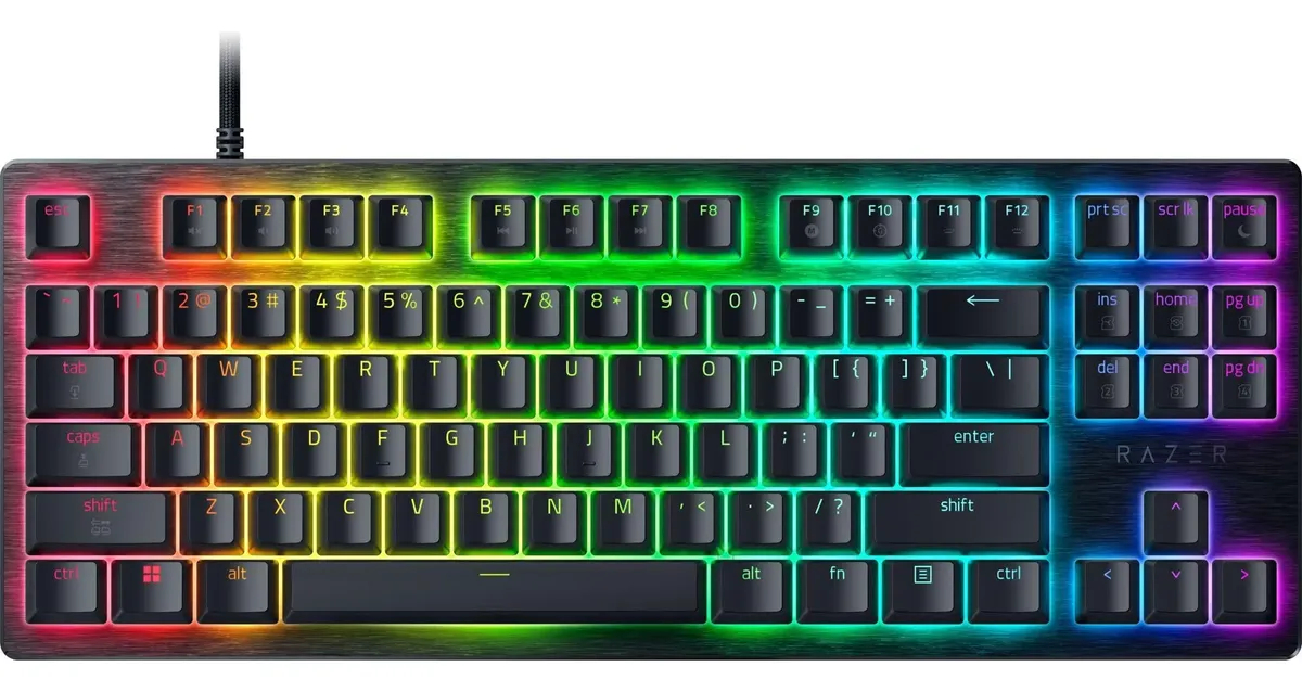 Teclado Razer Huntsman V3 HE Magnetico 8KHz TKL // ingles  1