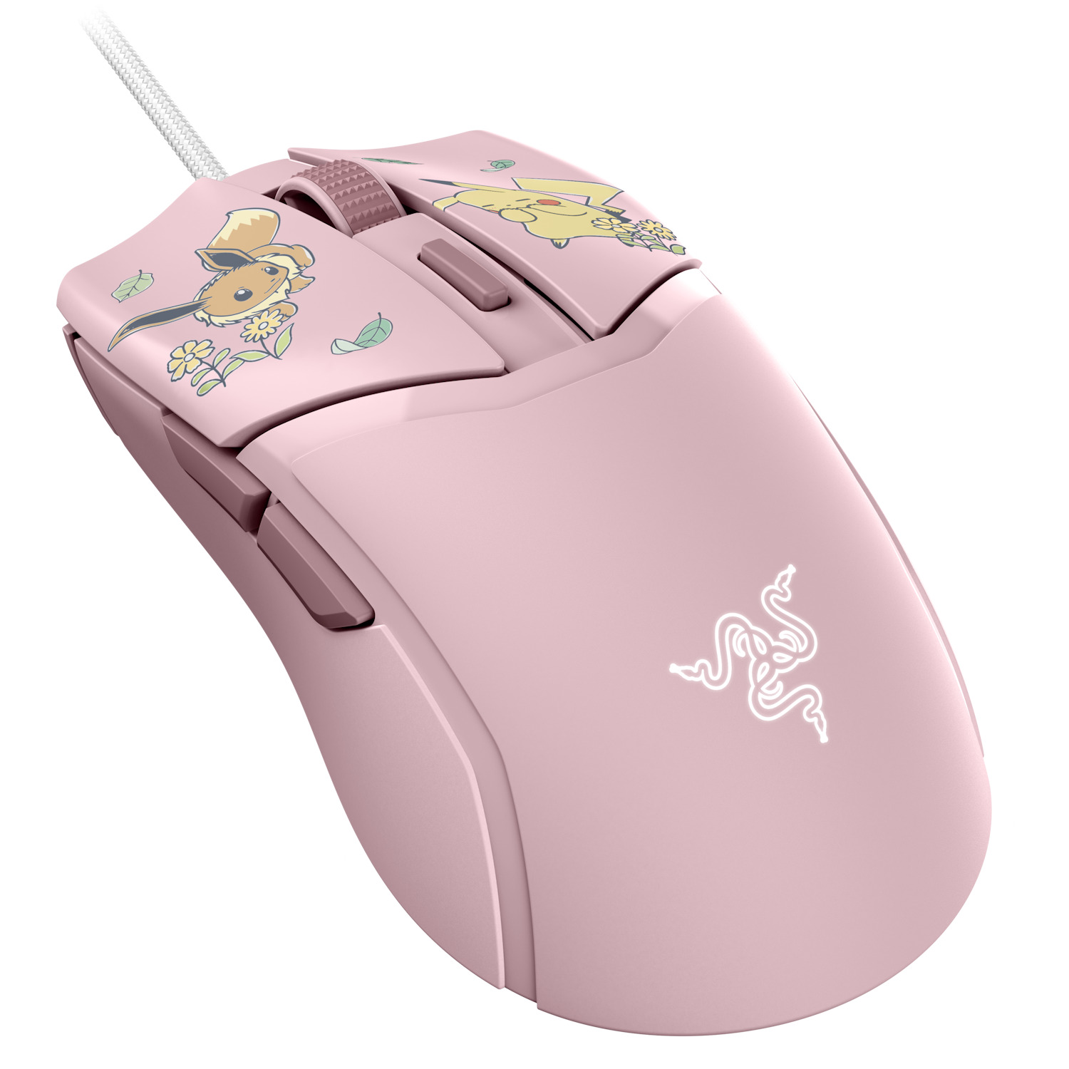 Mouse Razer Cobra Pokémon Pikachu & Eevee Edition 4