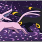 mousepad Razer Gigantus V2 Medium – Espeon & Umbreon Edition - Miniatura 1