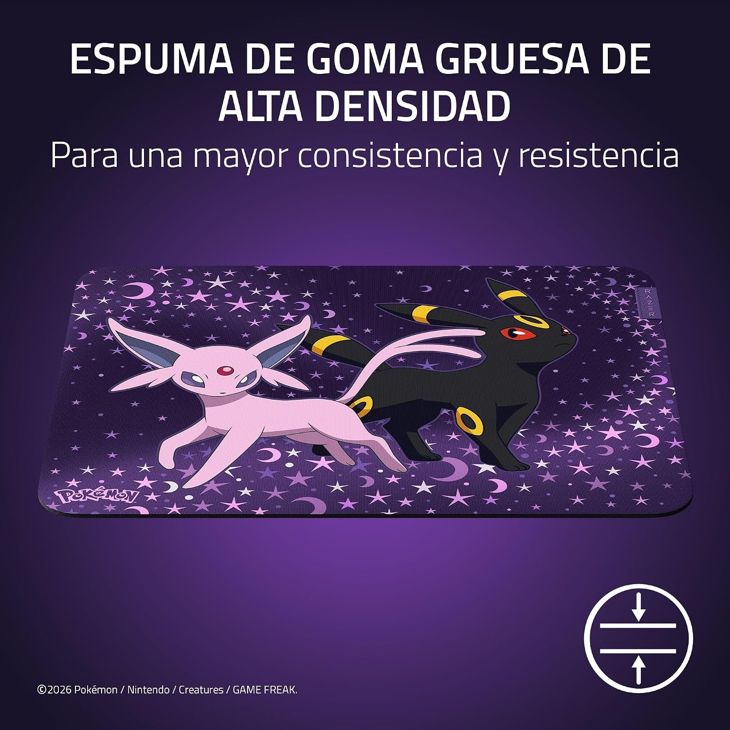 mousepad Razer Gigantus V2 Medium – Espeon & Umbreon Edition 5