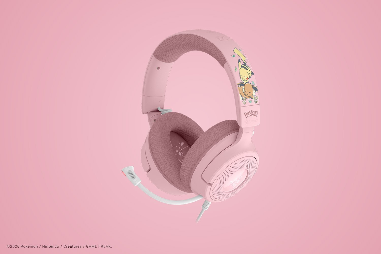 audifono Razer Kraken V4 X Pikachu & Eevee Edition 2