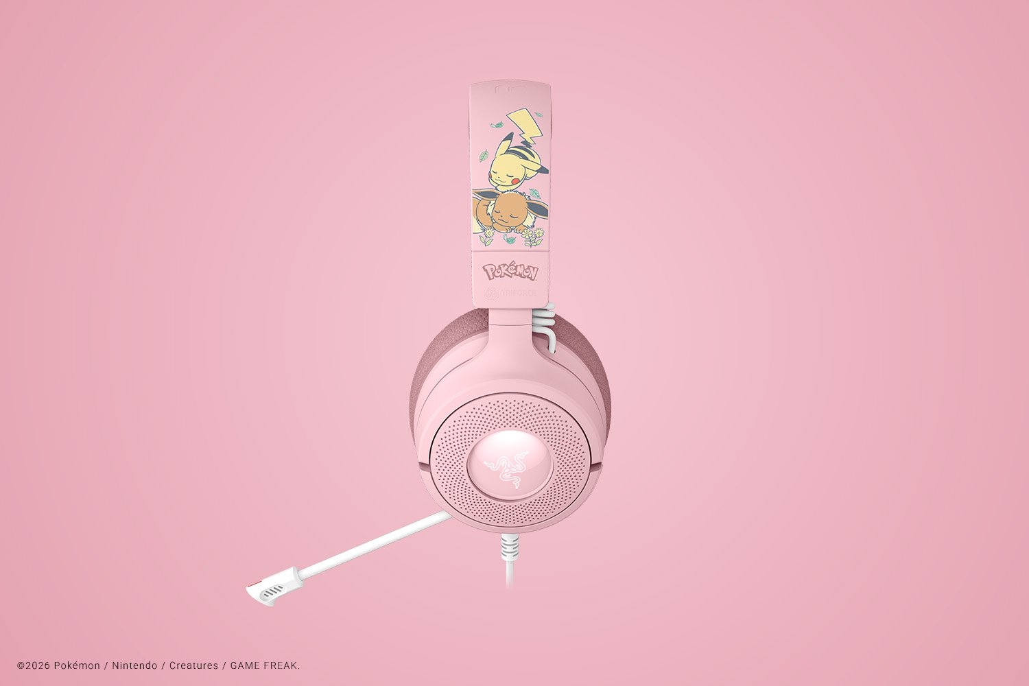 audifono Razer Kraken V4 X Pikachu & Eevee Edition 5