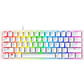 Teclado Gamer Razer Huntsman Mini Mercury Edition 60% Linear optical Red Switch Inglés US - Miniatura 1