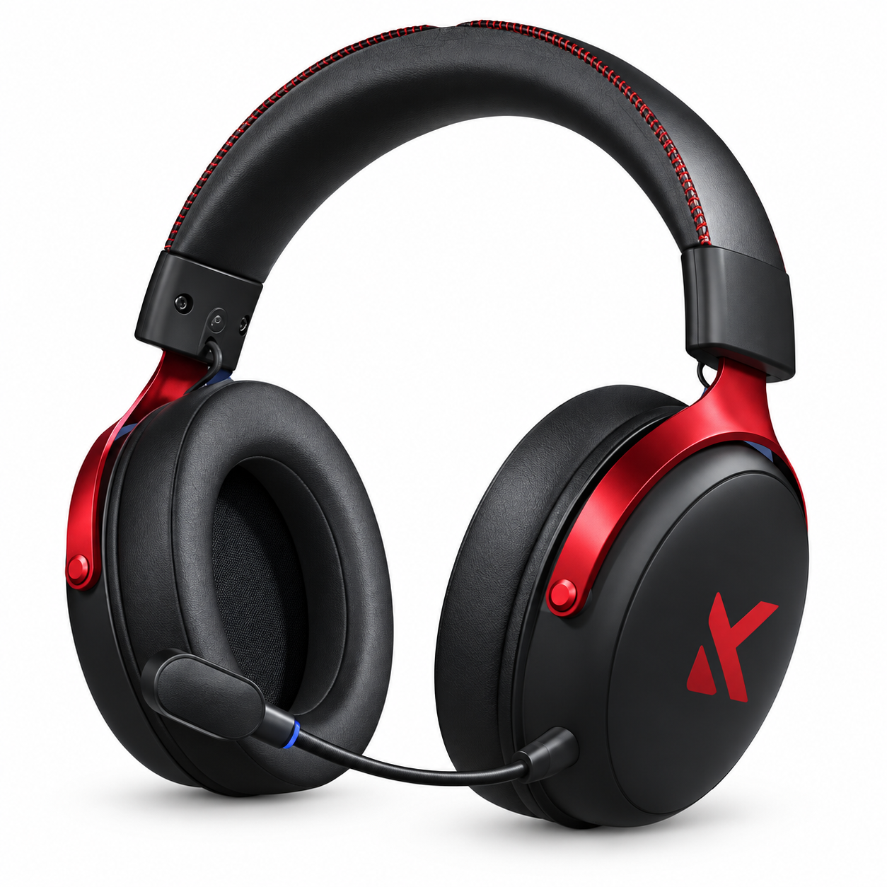 Audífonos Gamer MCHOSE V9 Pro Wireless Black/Red – Baja Latencia con Micrófono 1