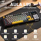 Teclado Mecánico AULA L99 pantalla tactil 3,98