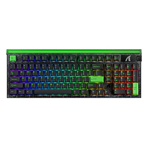 Teclado Gamer Magnético Attack Shark R98 HE Black 8K Hall Effect Rapid Trigger / compuesto de fibra de carbono