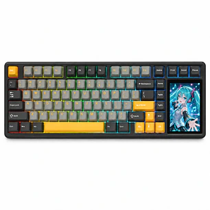 Teclado Mecánico AULA L99 pantalla tactil 3,98