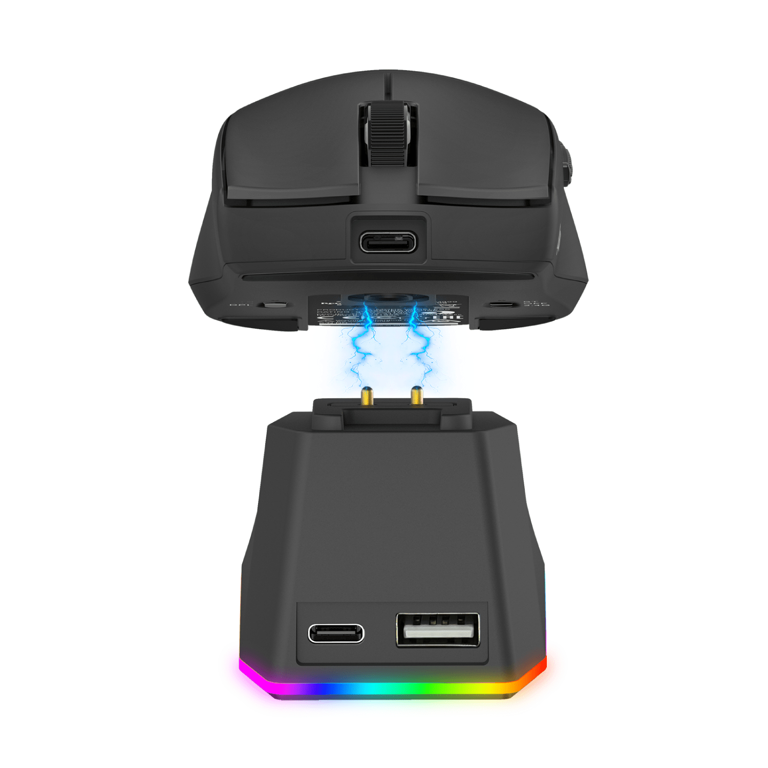 Mouse Gamer Redragon K1NG M999 ULT Wireless PixArt PAW3953 45.000 DPI 55g 2