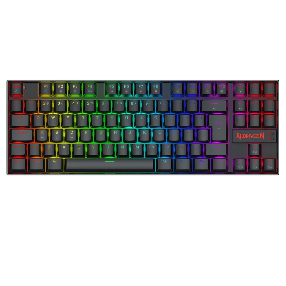 Teclado Gamer Magnético Redragon Kumara K552RGB-M SP TKL Hall Effect 8K Español 1