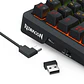 Teclado Mecánico Redragon UCAL LCD Pro K724RGB-PRO SP 75% SWITCH Yolk Linear Wireless Español - Miniatura 5